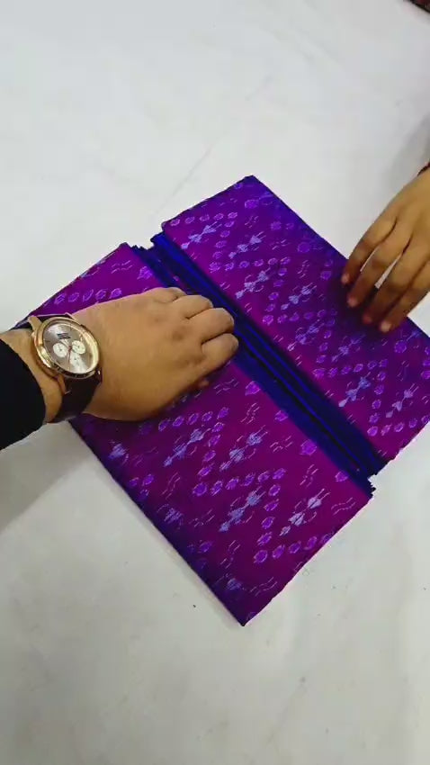 Pati | Sambalpuri ikat saree