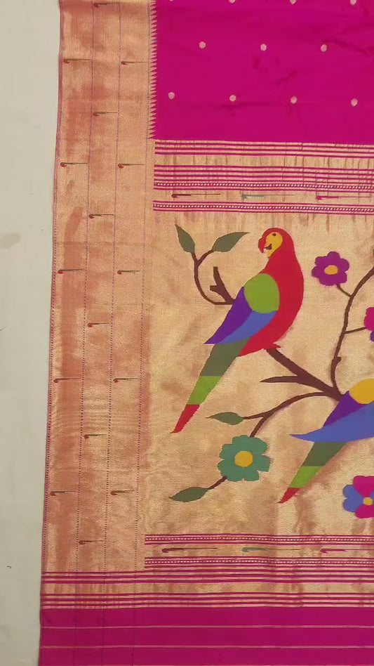 Princy | Pure Silk Handloom Paithani