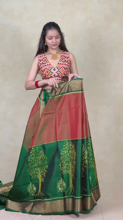 Kinshuk | Single Ikat Patola saree