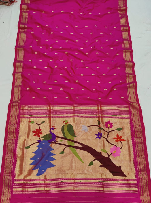 Pamya | Pure Silk Handloom Paithani