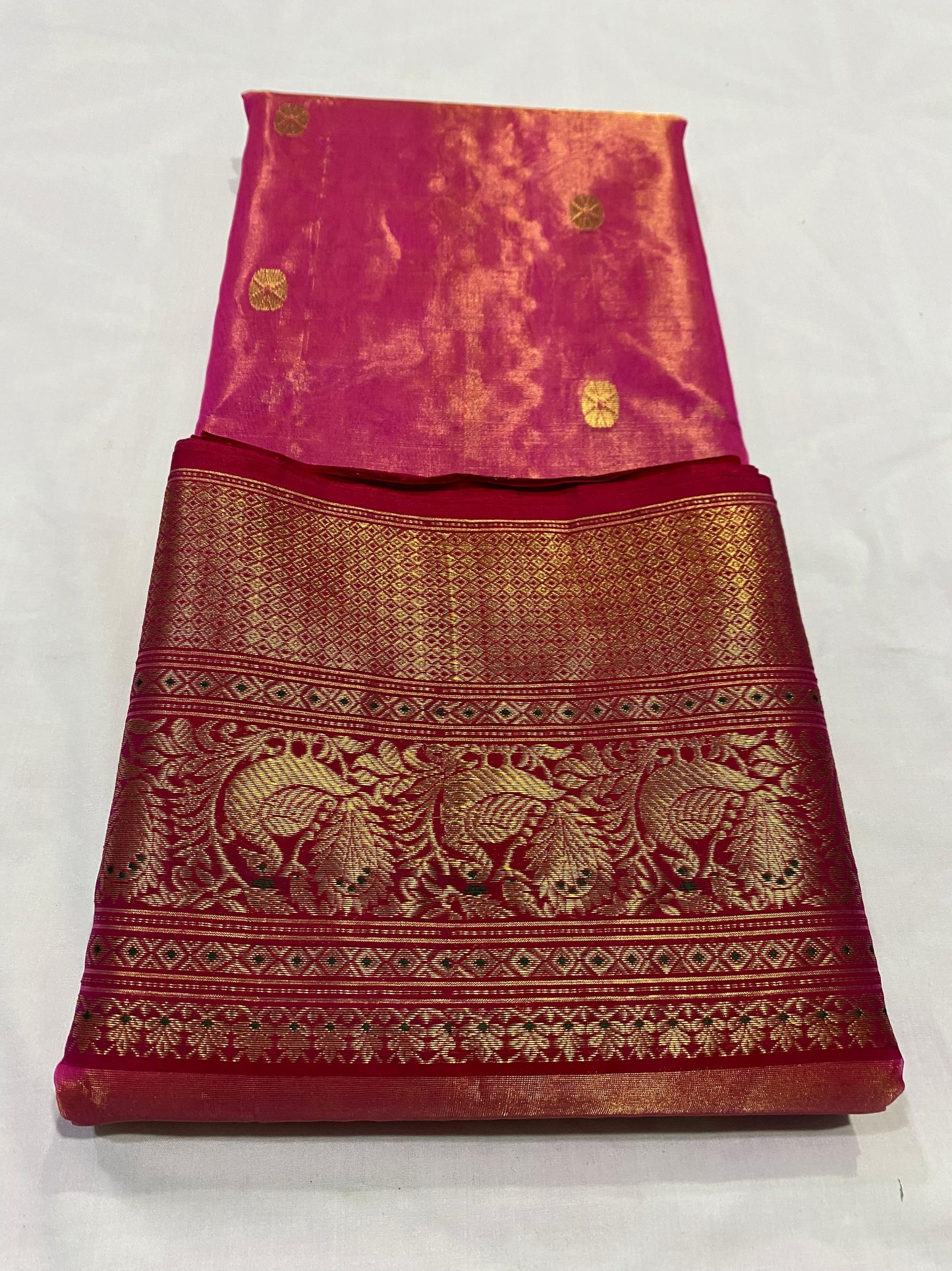 Chandana  | Katan Silk Chanderi Saree