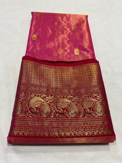 Chandana  | Katan Silk Chanderi Saree