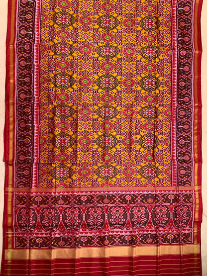 Alizeh | Single Ikat Patola saree