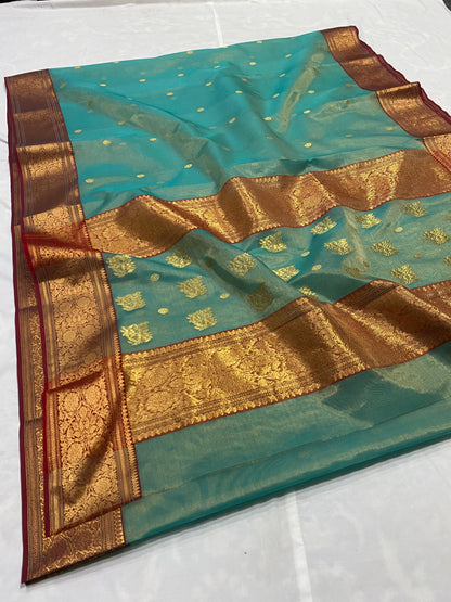 Chandrakshi  | Katan Silk Chanderi Saree
