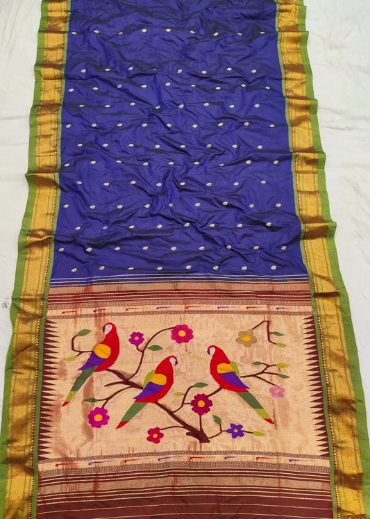 Prishi | Pure Silk Handloom Paithani
