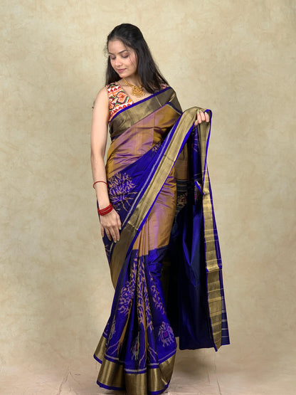 Purvi | Single Ikat Patola saree