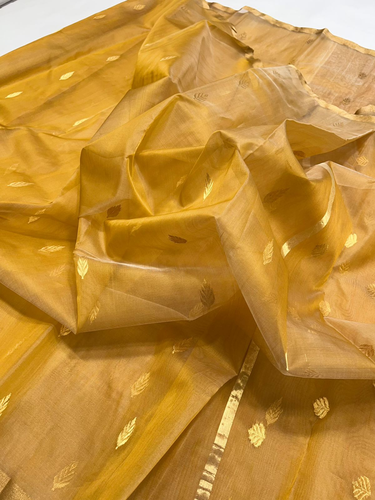 chanda  | Katan Silk Chanderi Saree