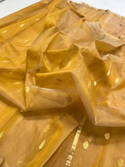 chanda  | Katan Silk Chanderi Saree