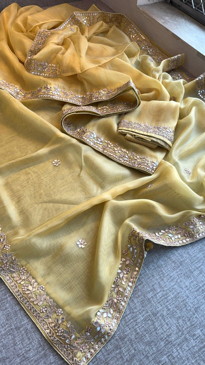 Dhoop | Gota patti on tissue