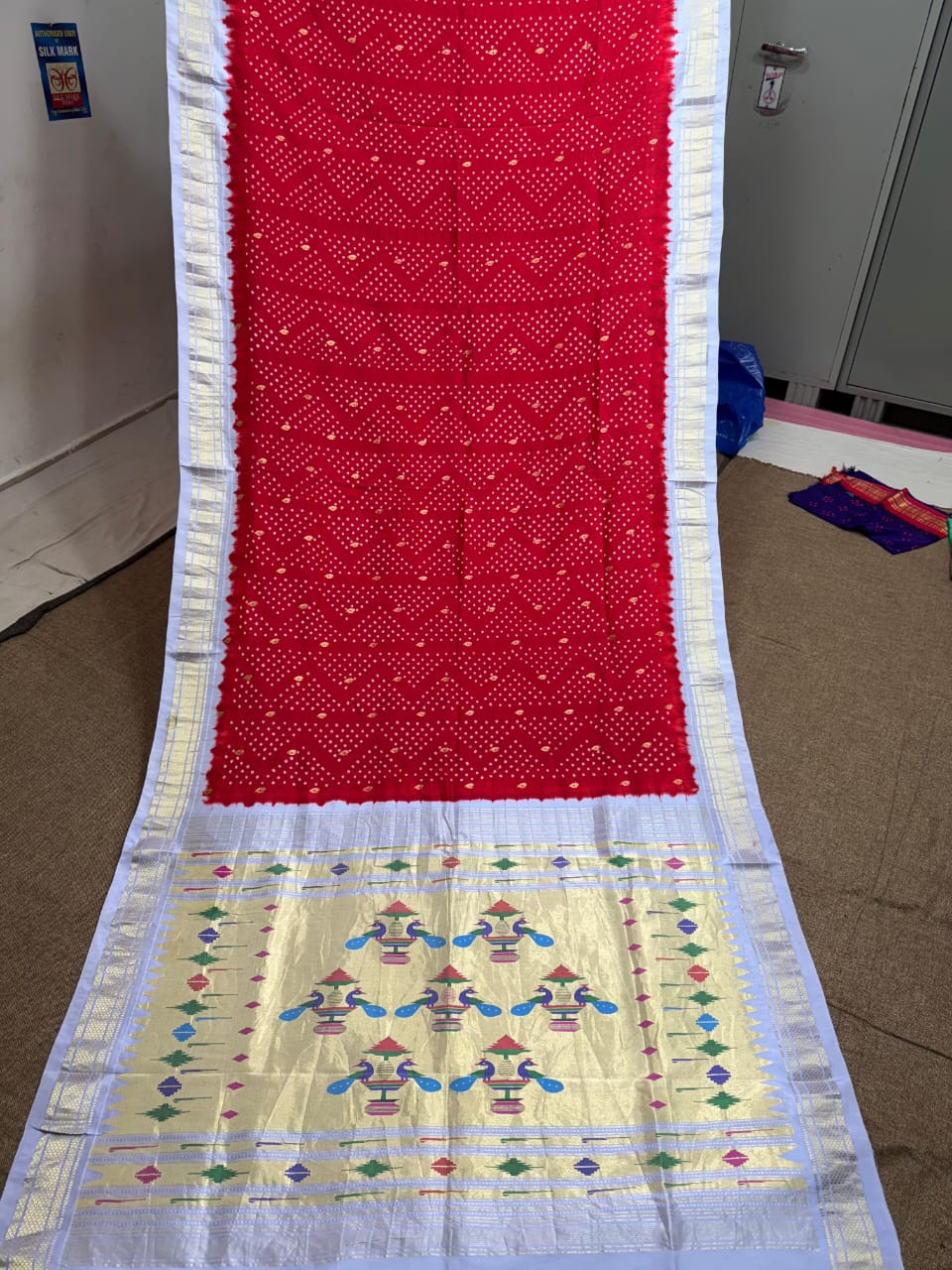 Prashila |  bandhni paithani