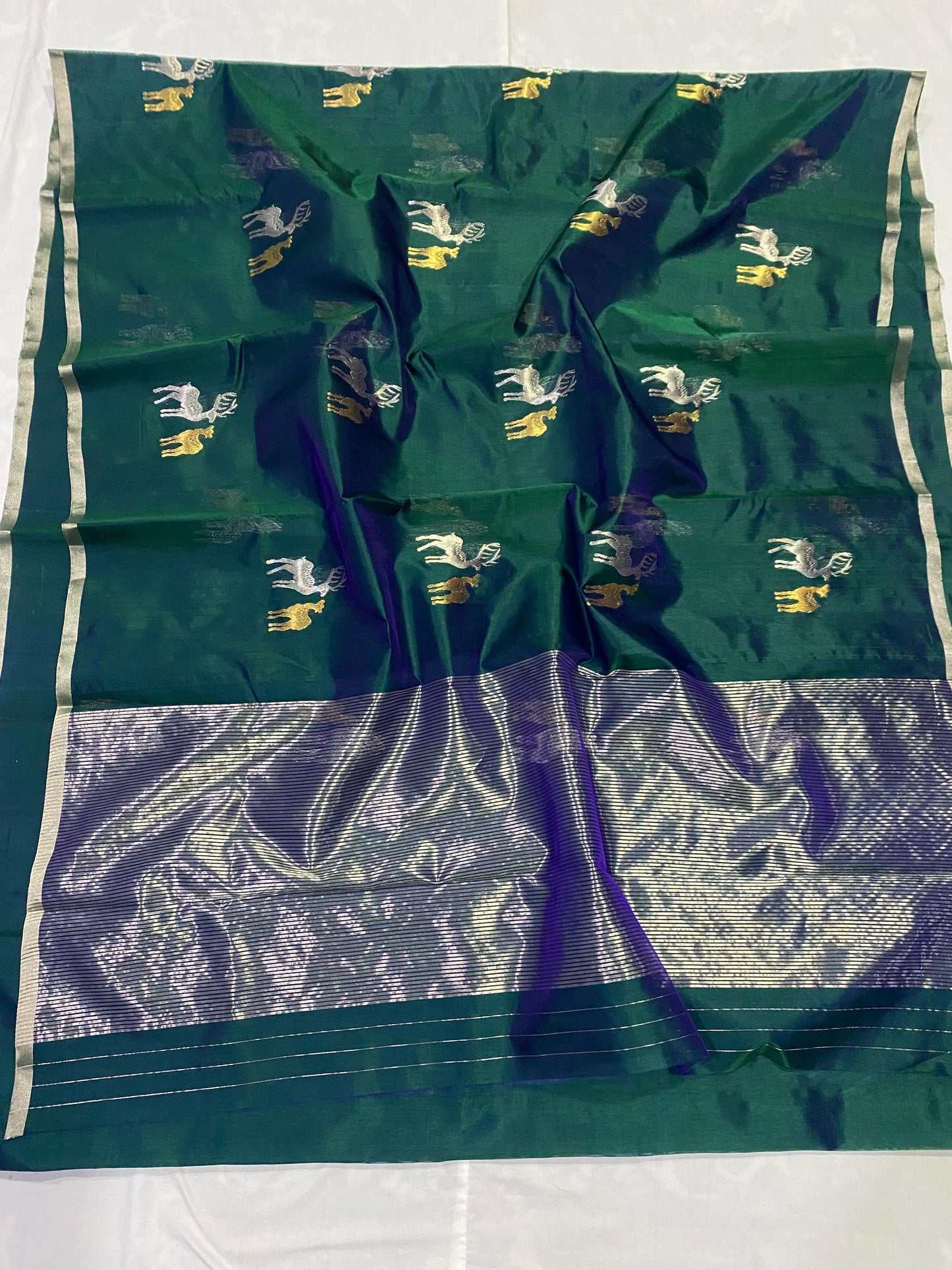 Chandita  | Katan Silk Chanderi Saree