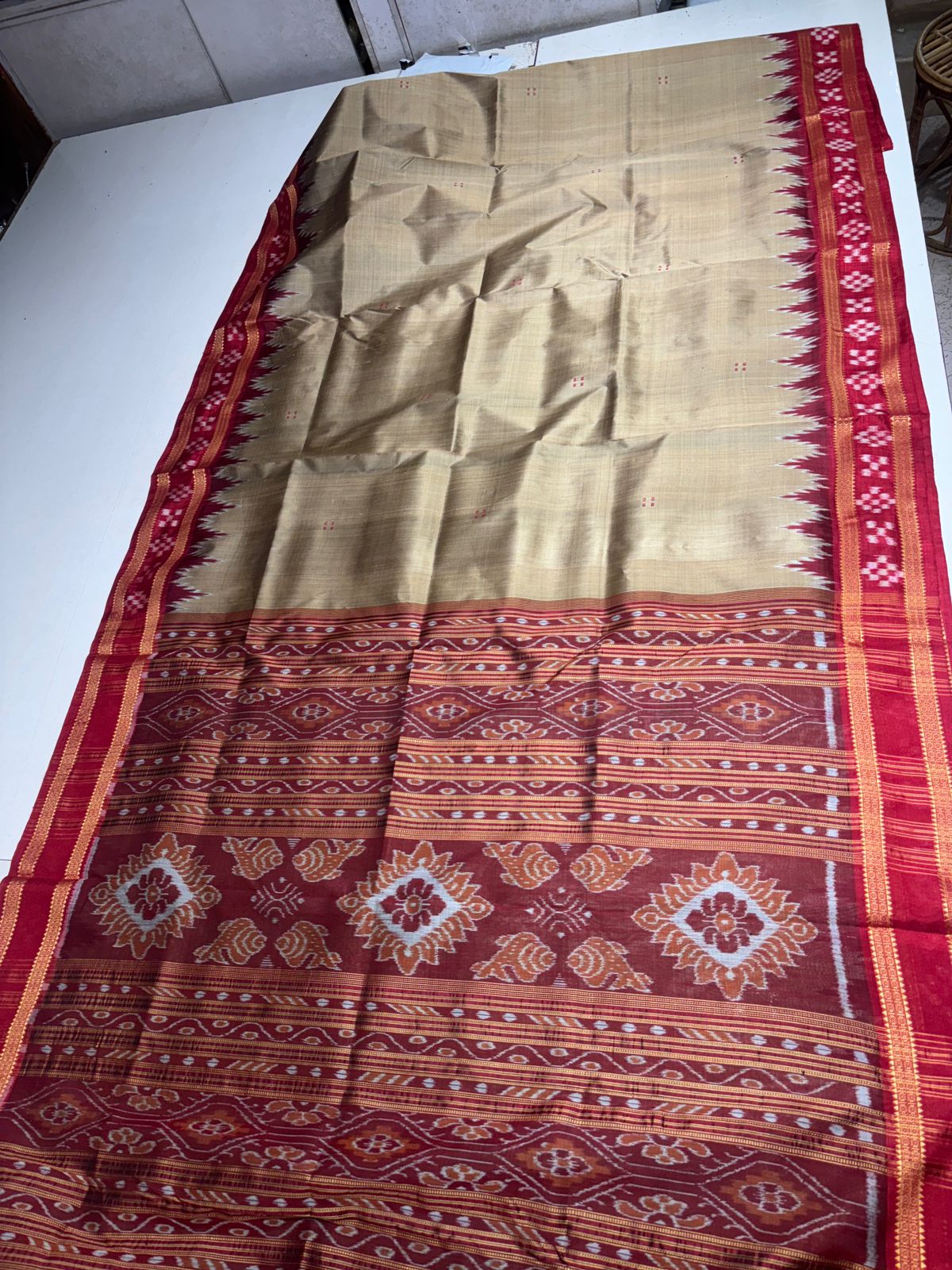 Ojasvi | Sambalpuri ikat saree