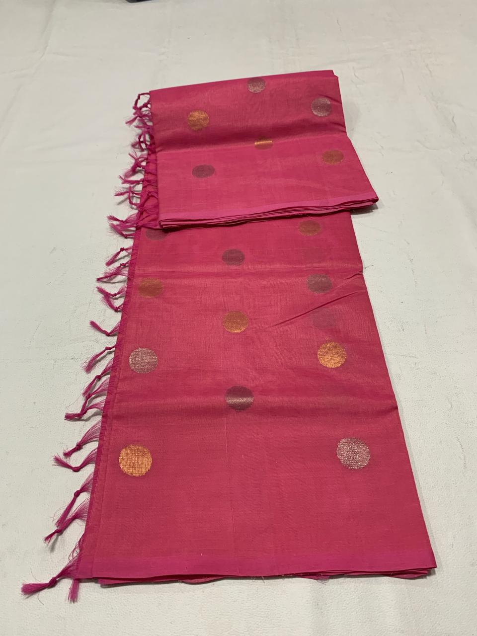Vinny | Venkatagiri cotton by pattu saree