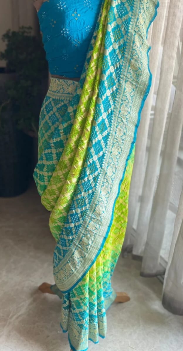 Banshi | Nimzari Bandhej Saree