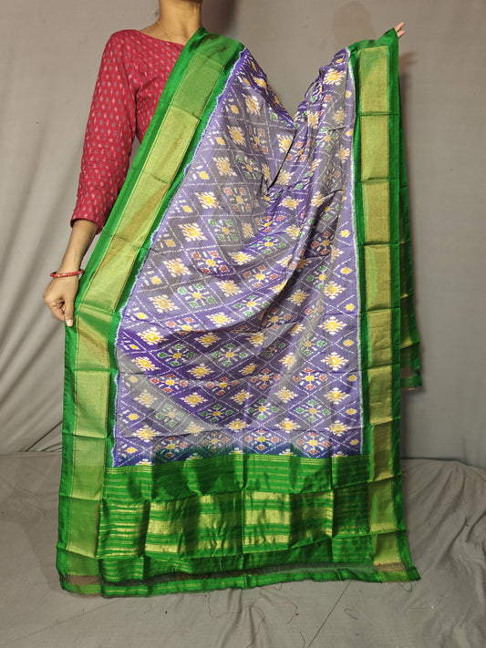 Ikash | Ikat pure silk dupatta