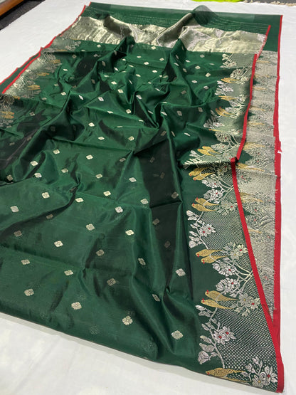 Chandni  | Katan Silk Chanderi Saree