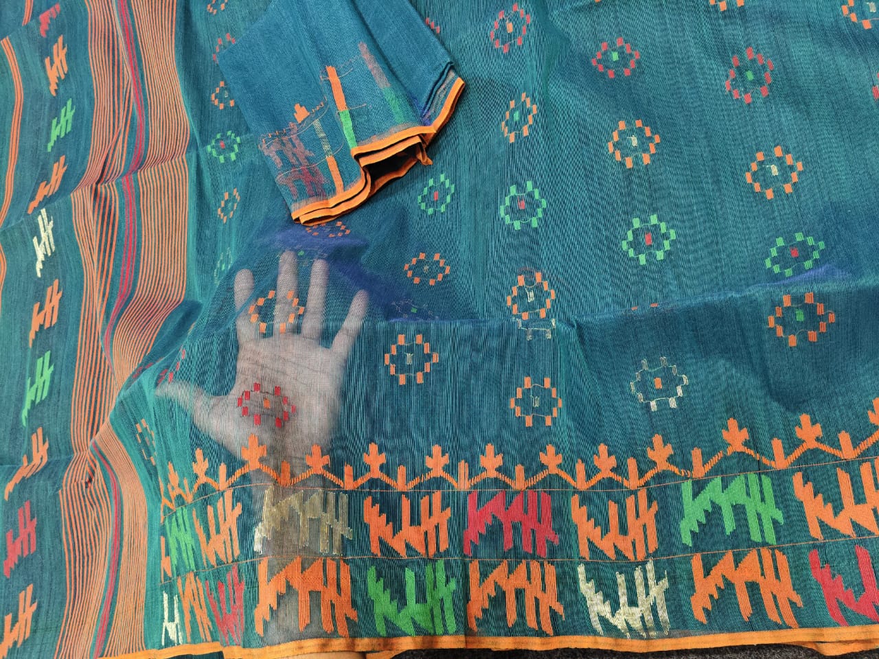 Jama | half silk Jamdani