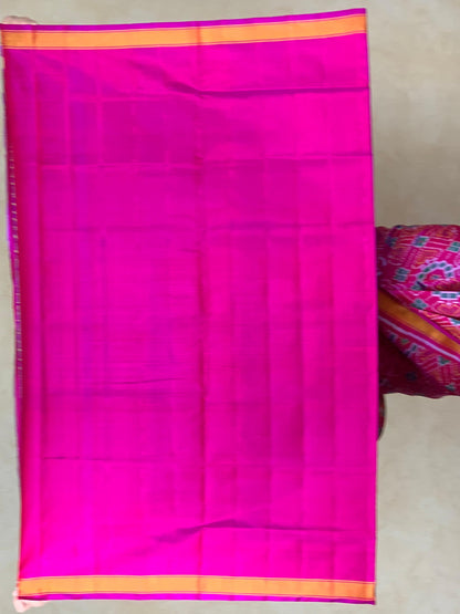 Eshika | Single Ikat Patola saree
