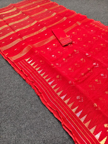 Jamini | half silk Jamdani