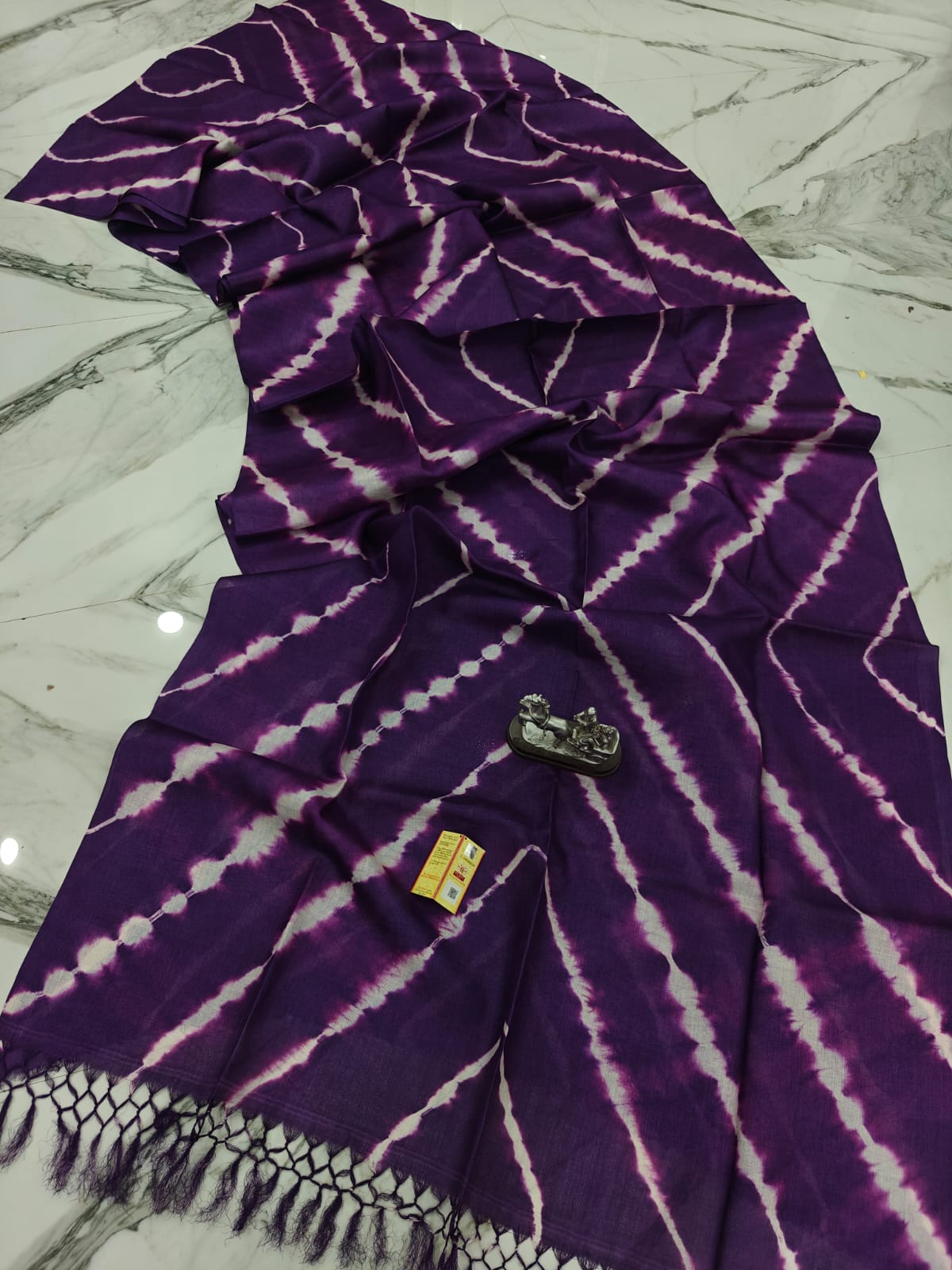 Ashis | Shibori on gachi tussar