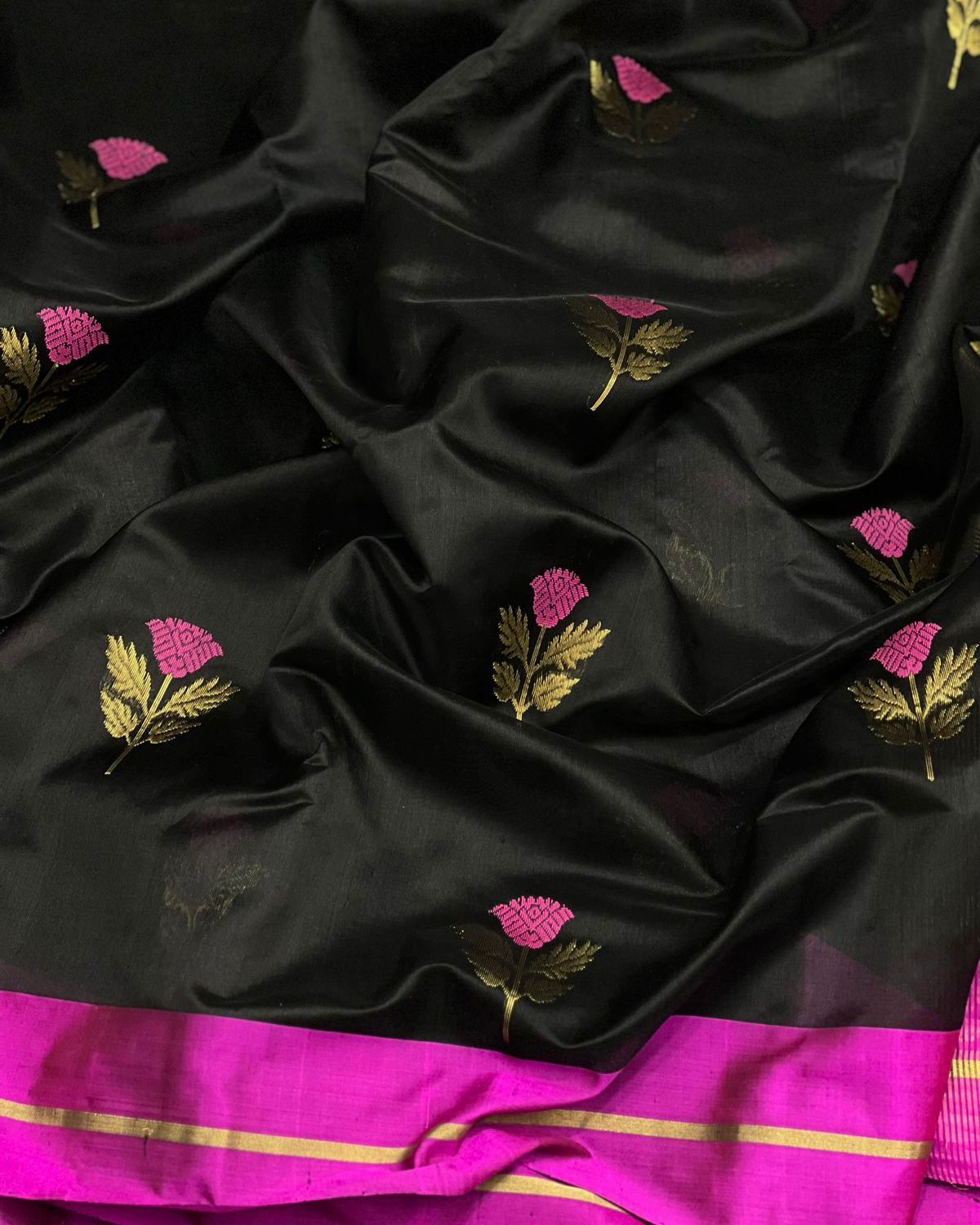 Chandalika  | Katan Silk Chanderi Saree