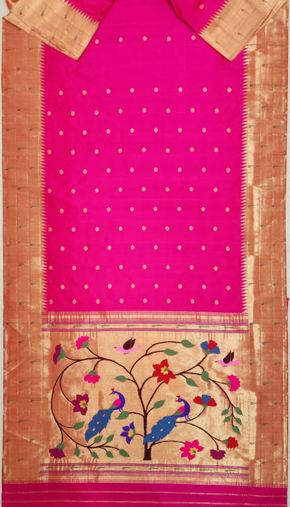 Pammi | Pure Silk Handloom Paithani