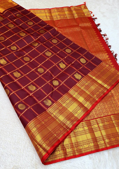 Kana | 2G zari kanjeevaram saree