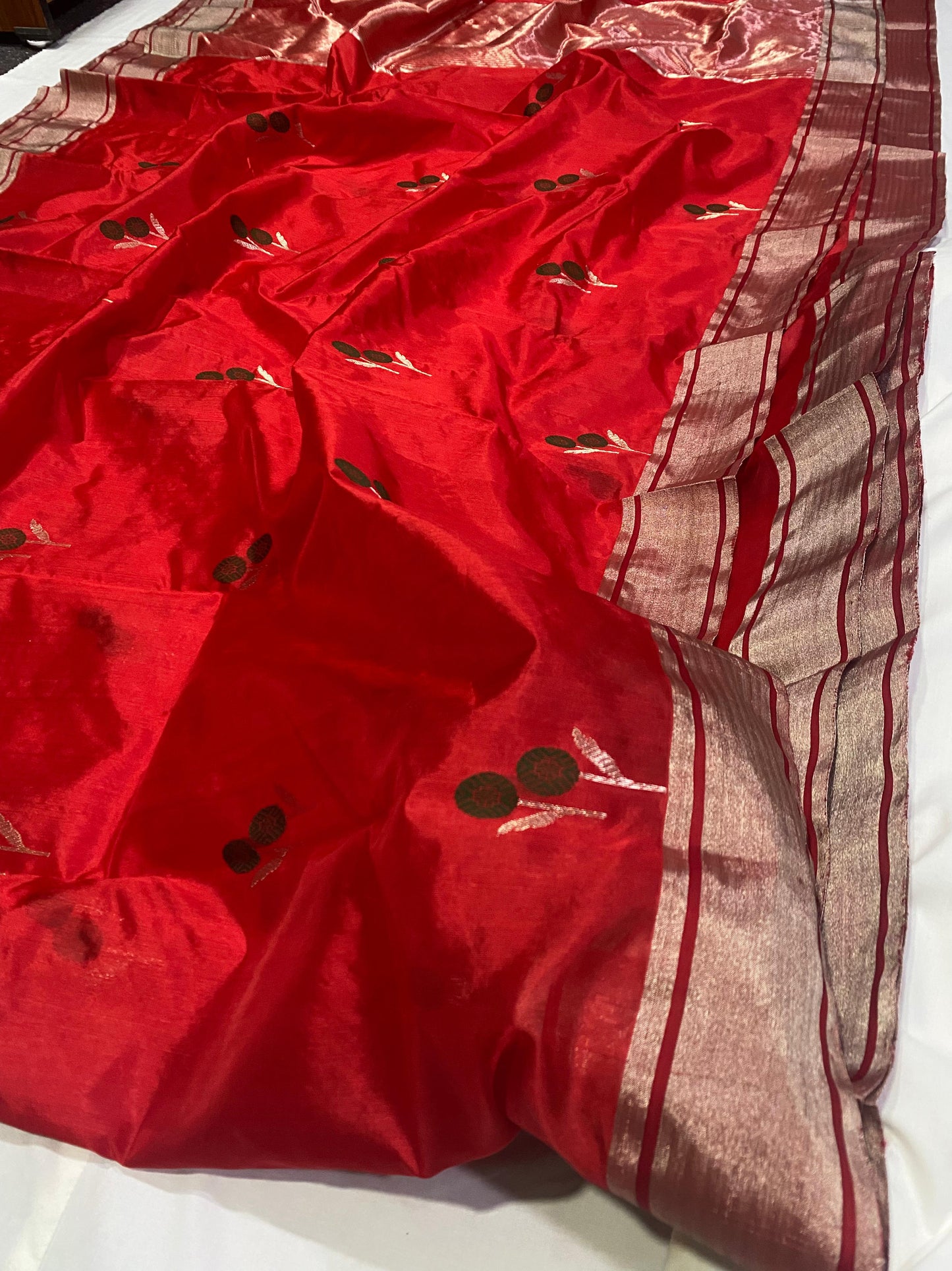 Chandraja  | Katan Silk Chanderi Saree