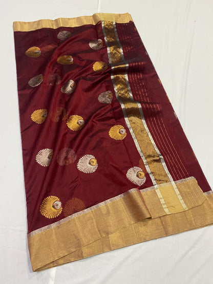 Chandralekha  | Katan Silk Chanderi Saree