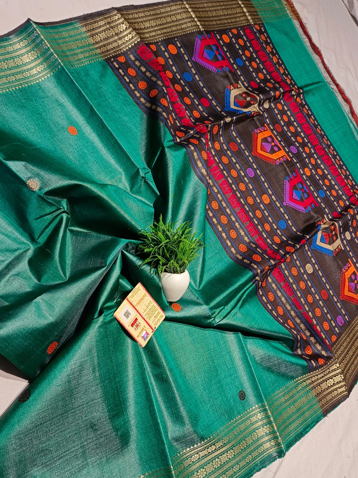 Dinesh | Tussar Dolabedi Saree