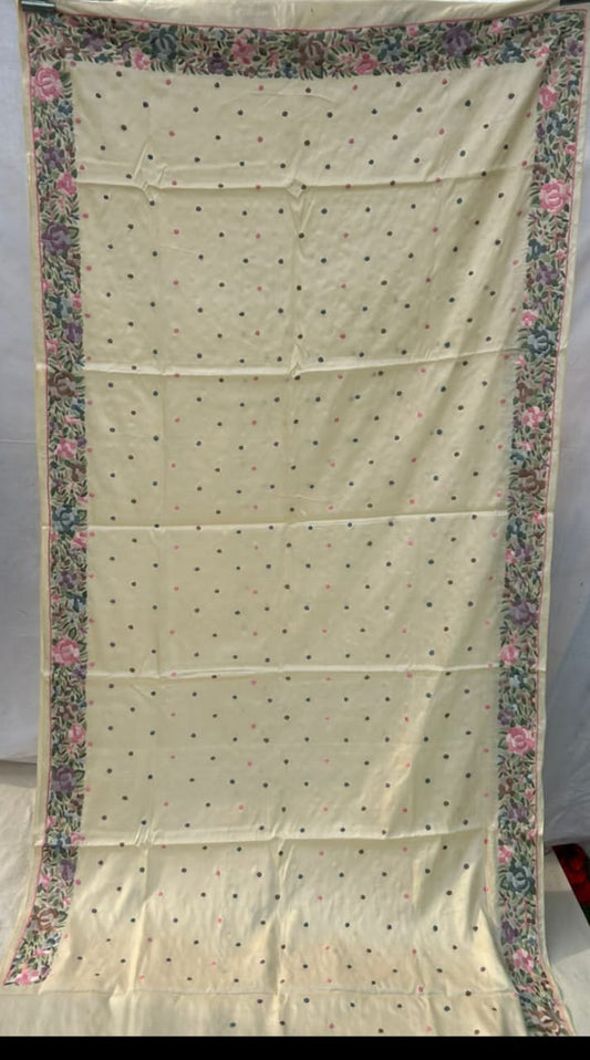 Zoish Parsi gara saree in tusser