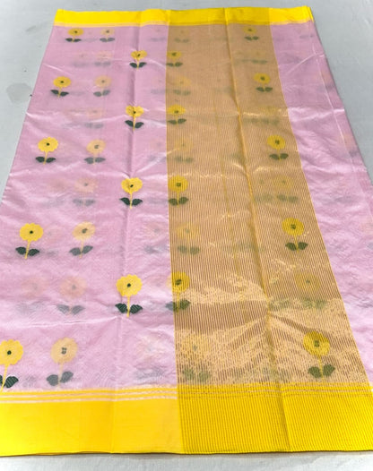 Chandraveda  | Katan Silk Chanderi Saree