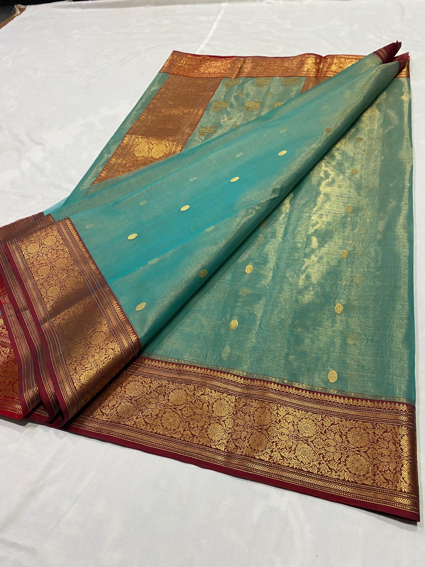 Chandrakshi  | Katan Silk Chanderi Saree