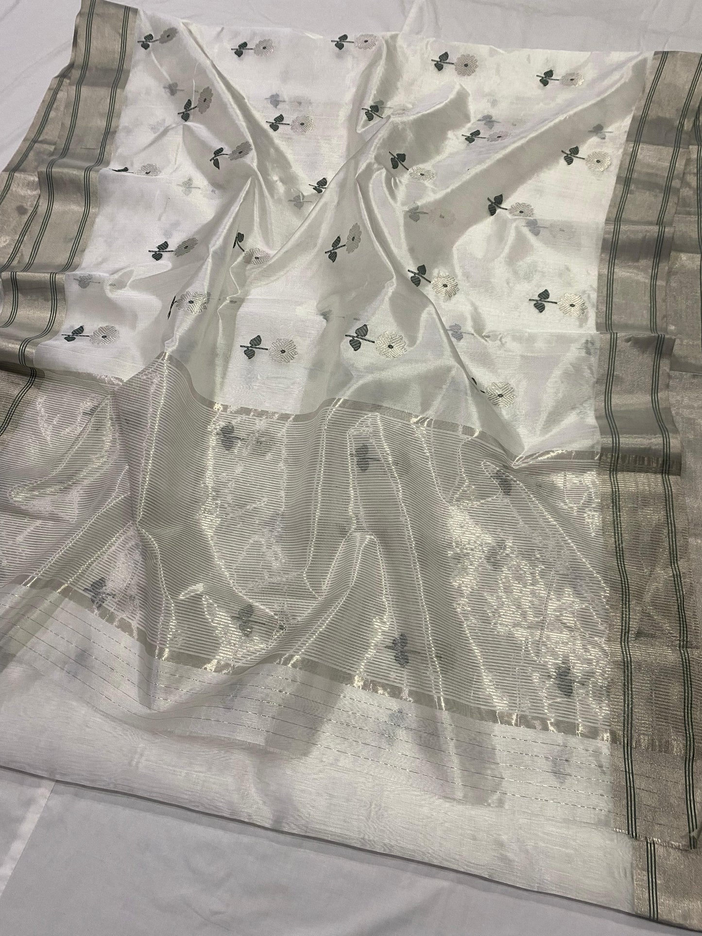 Chandini  | Katan Silk Chanderi Saree