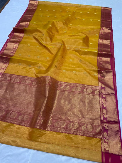 Chandritha  | Katan Silk Chanderi Saree
