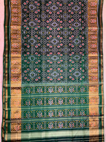 Kintuk | Single Ikat Patola saree