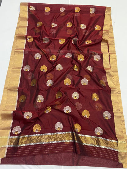 Chandralekha  | Katan Silk Chanderi Saree