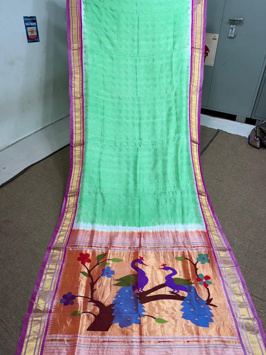 Presh | bandhni paithani