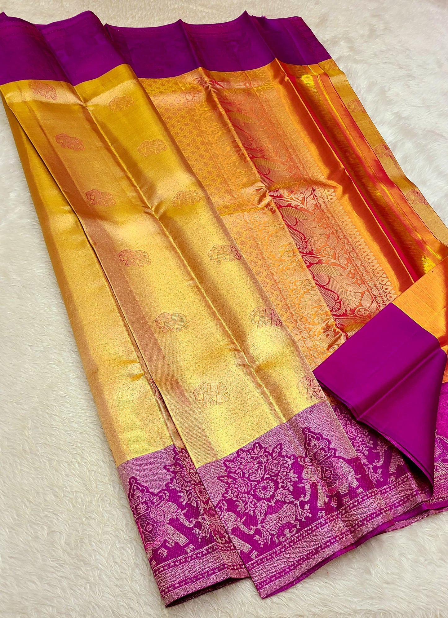 Keerthana | kanjeevaram pure silk saree