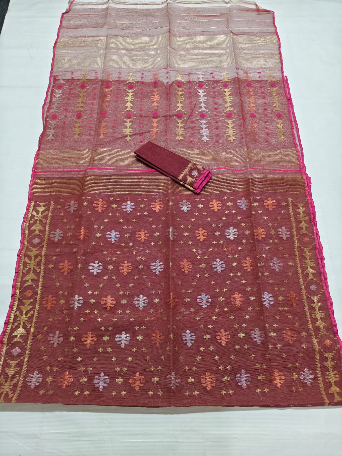 Jassi | Cotton silk Jamdani