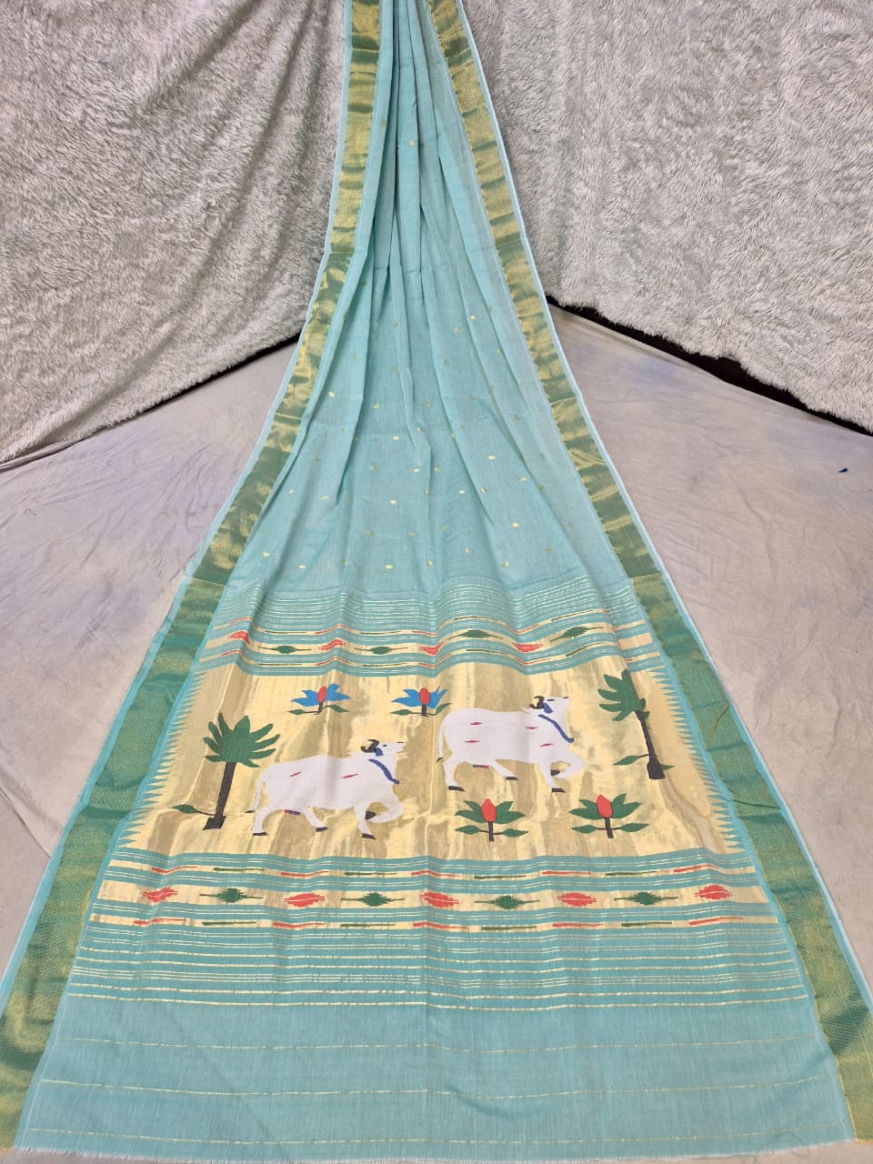 Prink | Cotton handloom paithani
