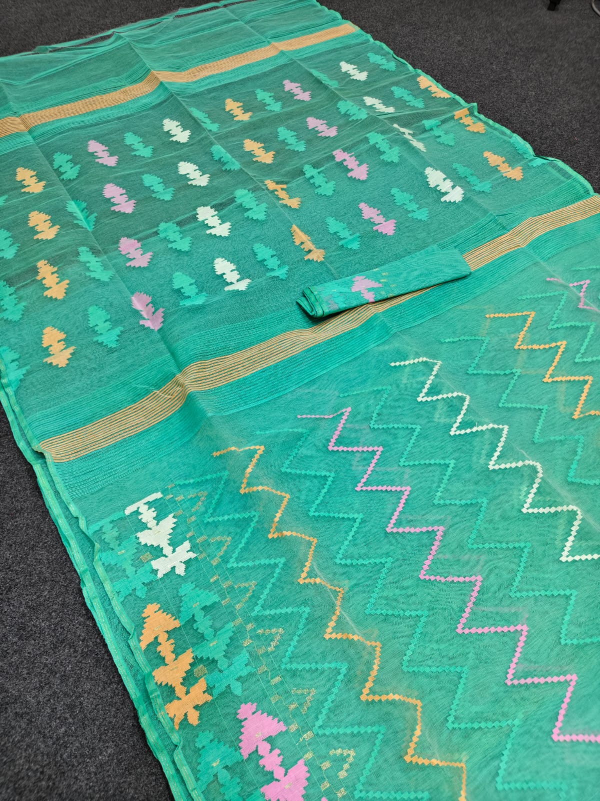 Jasi | Cotton silk Jamdani