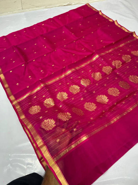 Chandrasri  | Katan Silk Chanderi Saree