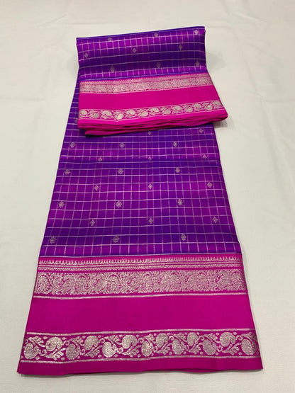 Harshita | pure silk venkatagiri saree