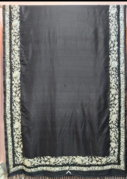 Firoz | parsi work saree on silk