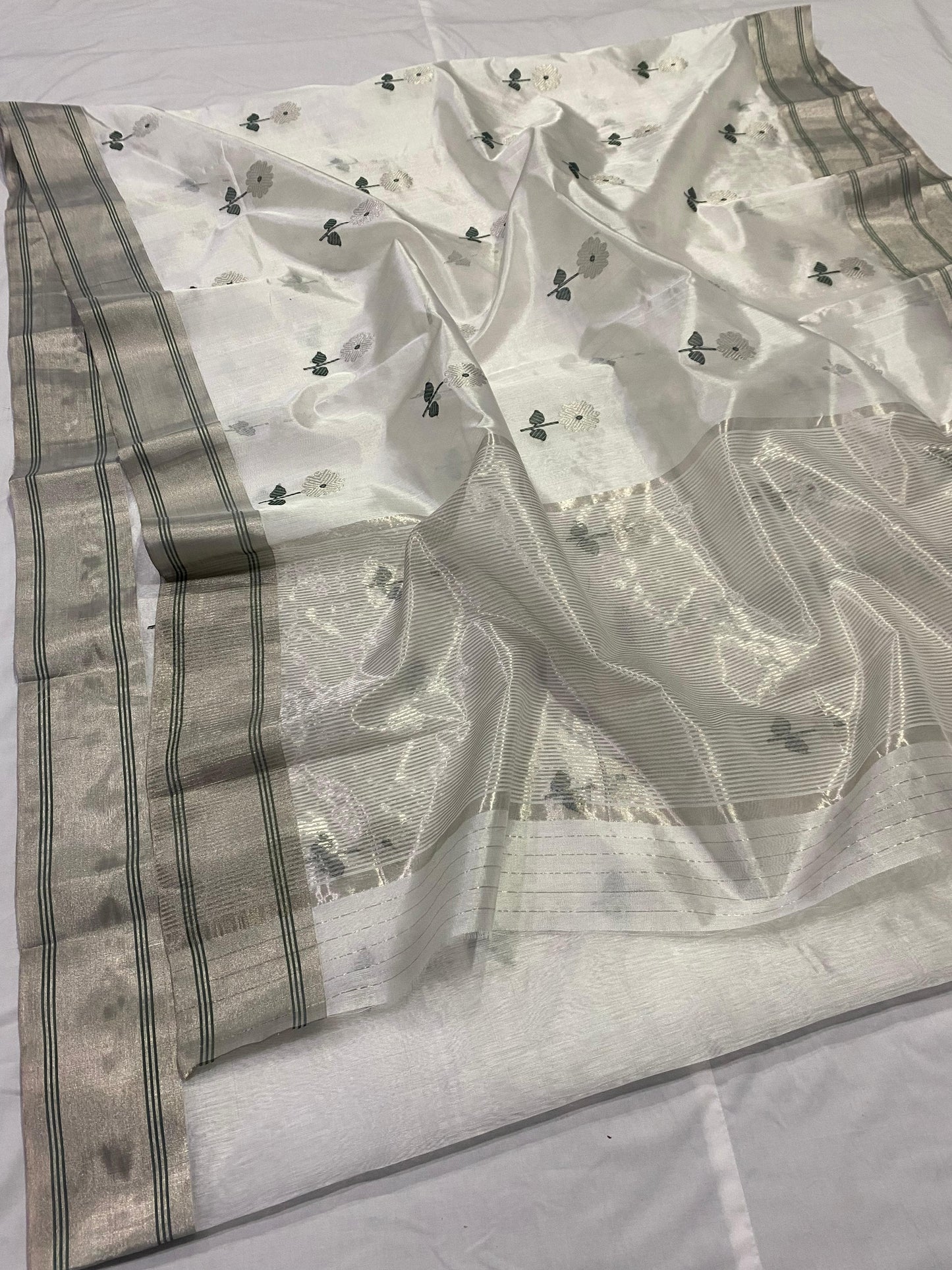 Chandini  | Katan Silk Chanderi Saree