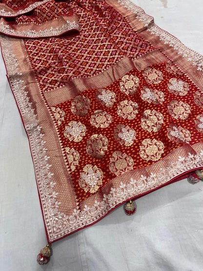 Gaurih | Gota patti on georgette