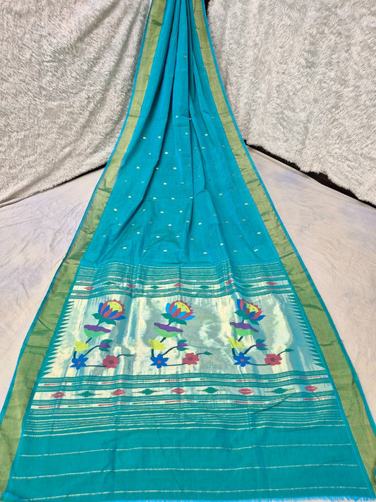 Prich | Cotton handloom paithani