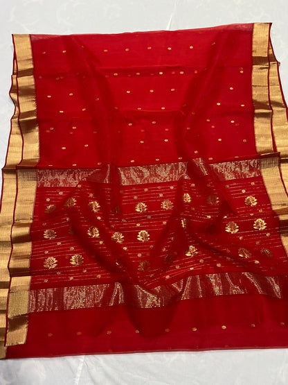 Chandrisha  | Katan Silk Chanderi Saree