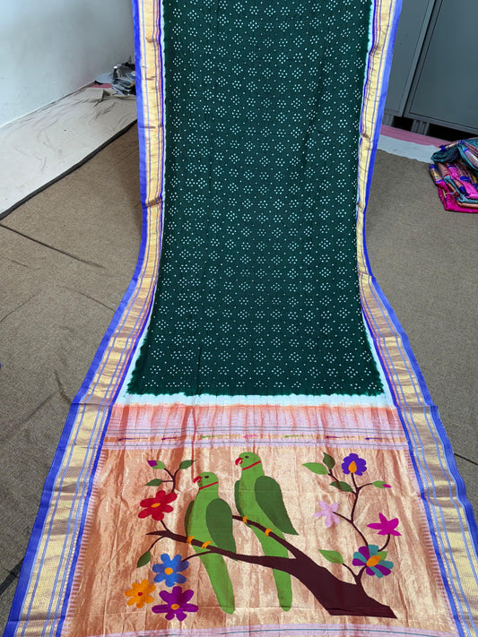 Priti |  bandhni paithani